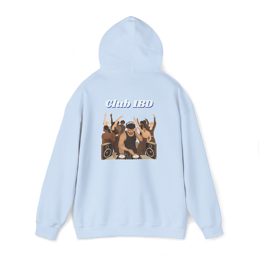 Hoodie - Club 1BD Animated Back Design