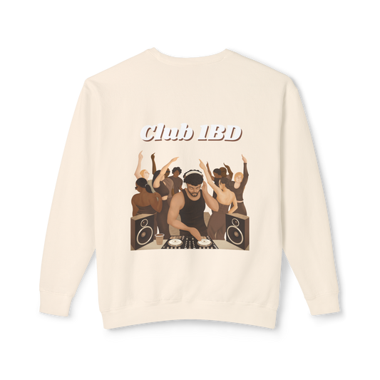 Crewneck Sweatshirt - Club 1BD Animated Back Design
