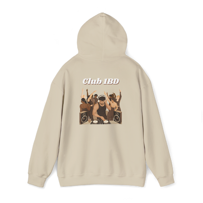 Hoodie - Club 1BD Animated Back Design