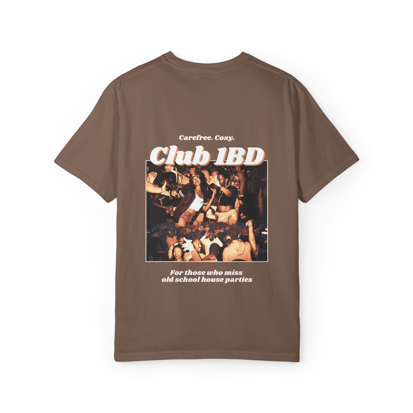 Short-Sleeve T-Shirt - Club 1BD Collage Back Design
