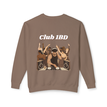 Crewneck Sweatshirt - Club 1BD Animated Back Design