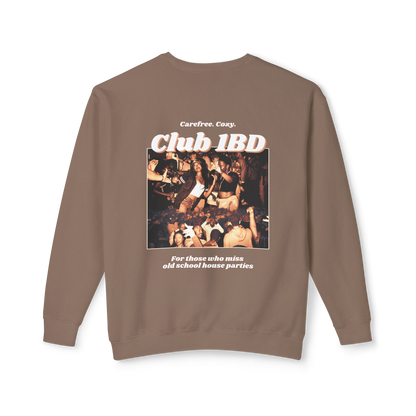 Crewneck Sweatshirt - Club 1BD Collage Back Design