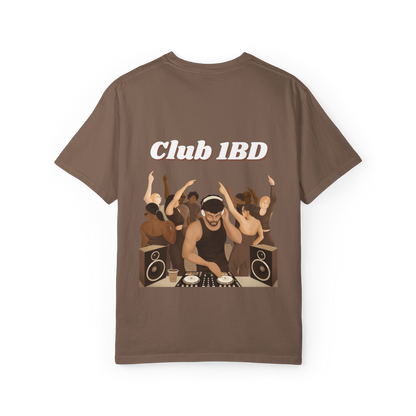 Short-Sleeve T-Shirt - Club 1BD Animated Back Design