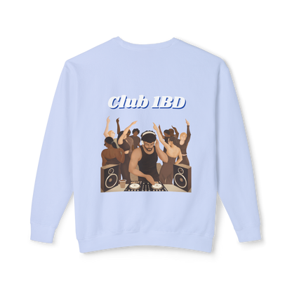 Crewneck Sweatshirt - Club 1BD Animated Back Design