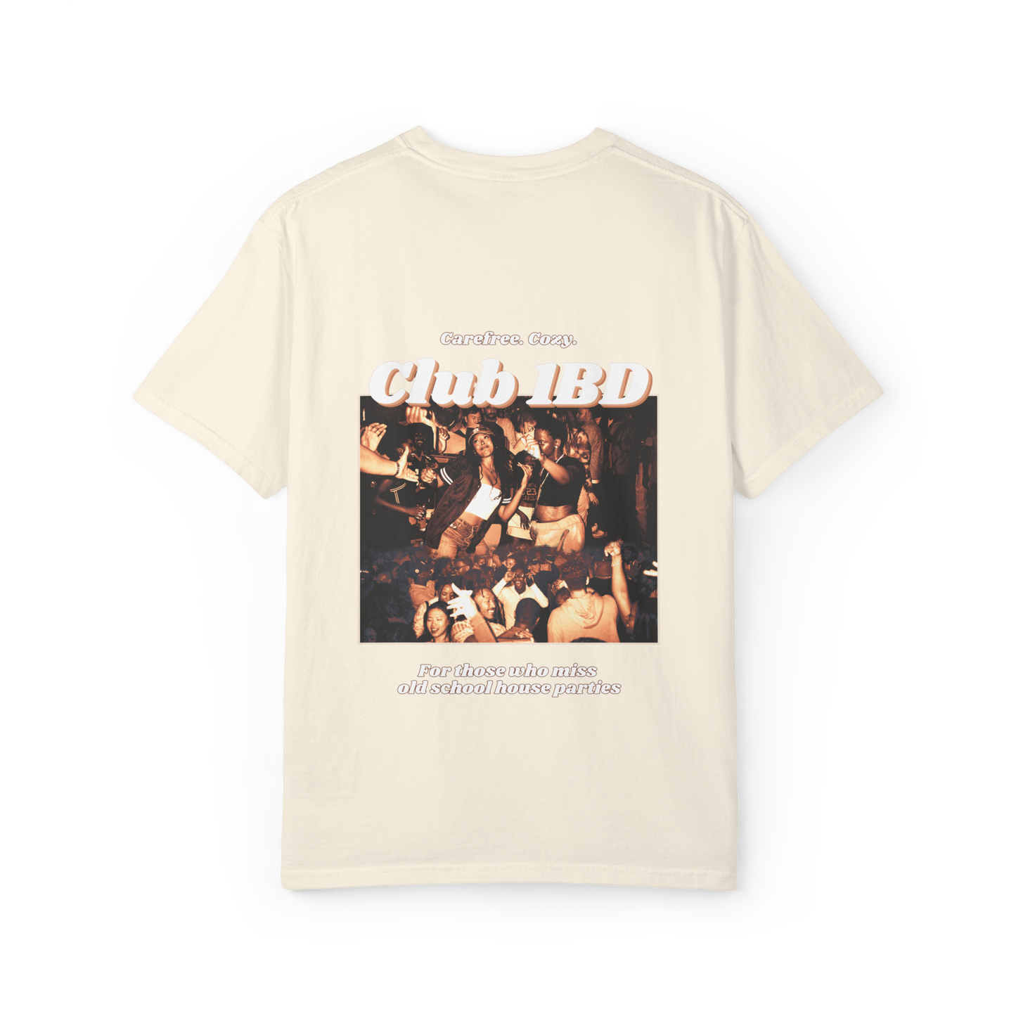 Short-Sleeve T-Shirt - Club 1BD Collage Back Design