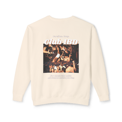 Crewneck Sweatshirt - Club 1BD Collage Back Design