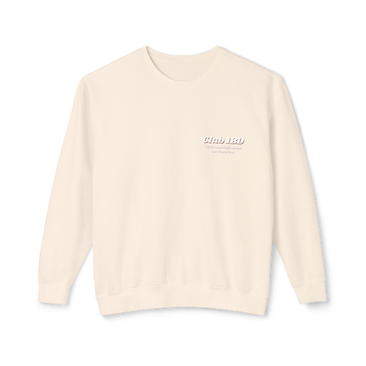 Crewneck Sweatshirt - Club 1BD Collage Back Design