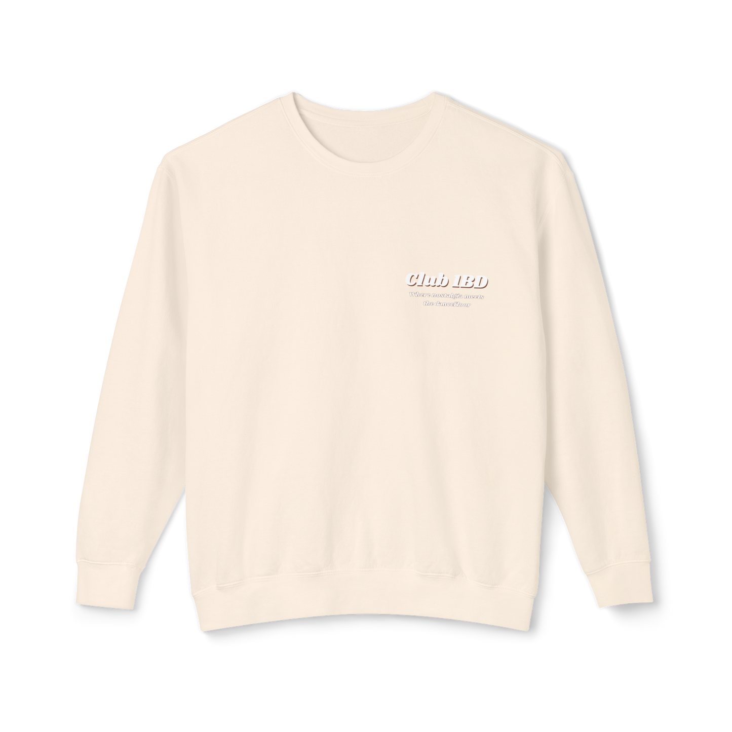Crewneck Sweatshirt - Club 1BD Animated Back Design