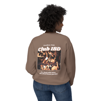 Crewneck Sweatshirt - Club 1BD Collage Back Design