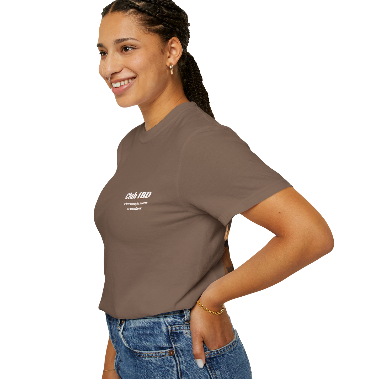 Short-Sleeve T-Shirt - Club 1BD Animated Back Design