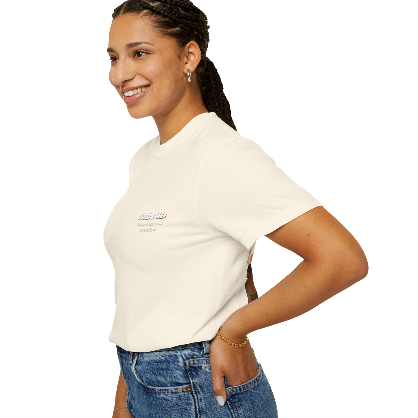 Short-Sleeve T-Shirt - Club 1BD Animated Back Design