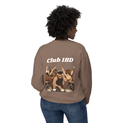 Crewneck Sweatshirt - Club 1BD Animated Back Design