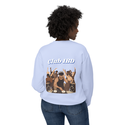 Crewneck Sweatshirt - Club 1BD Animated Back Design