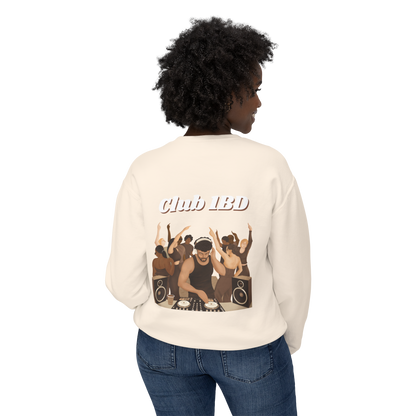 Crewneck Sweatshirt - Club 1BD Animated Back Design