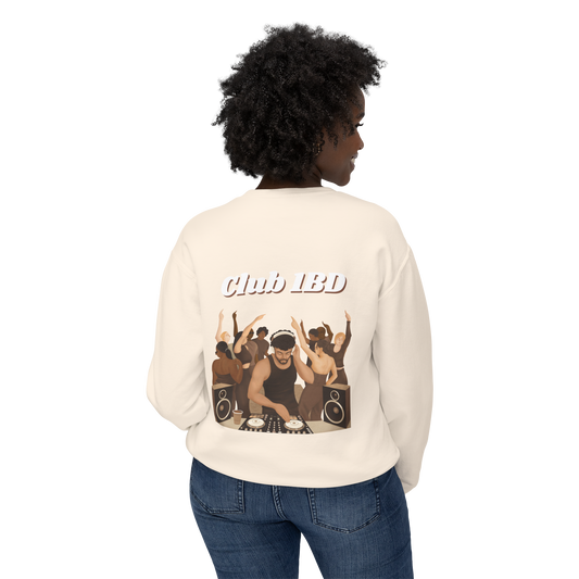 Crewneck Sweatshirt - Club 1BD Animated Back Design