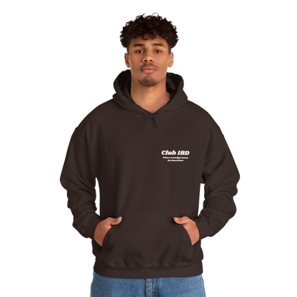 Hoodie - Club 1BD Collage Back Design