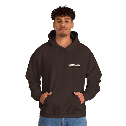 Hoodie - Club 1BD Collage Back Design