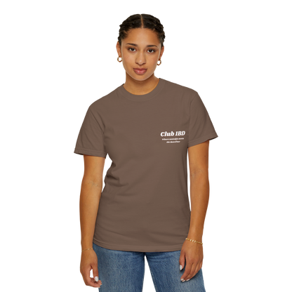 Short-Sleeve T-Shirt - Club 1BD Collage Back Design