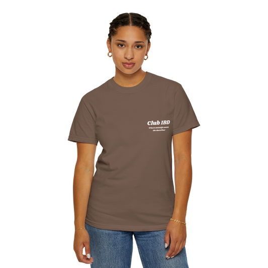 Short-Sleeve T-Shirt - Club 1BD Collage Back Design