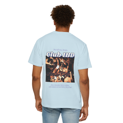 Short-Sleeve T-Shirt - Club 1BD Collage Back Design