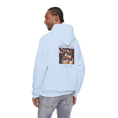 Hoodie - Club 1BD Collage Back Design