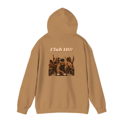 Hoodie - Club 1BD Animated Back Design