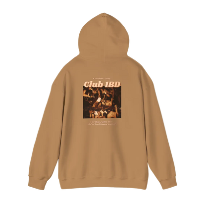 Hoodie - Club 1BD Collage Back Design